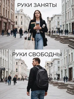 До / после